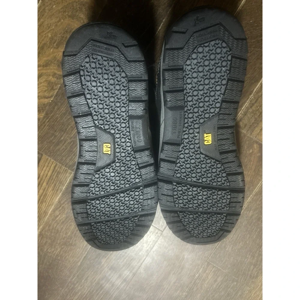 Caterpillar Men Brode Steel Toe Work Shoe Work Shoes Leather-And-Mesh Size 10